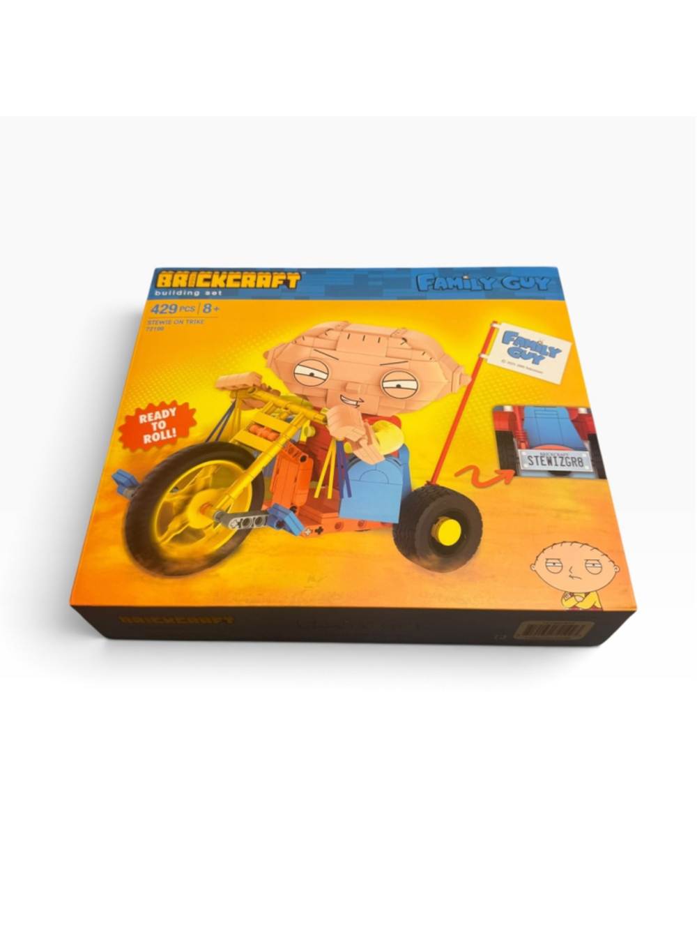 Brickcraft Family Guy Stewie on Trike Building Set New Sealed Nwt